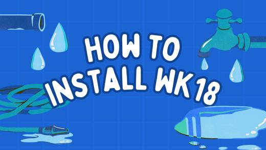 how to install the vonwater WK18 under sink water filter?